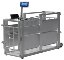 Zeige Details für Fahrbare 300kg Tierwaage, geschlossene Seiten Bild von Fahrbare 300kg Tierwaage, geschlossene Seiten