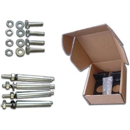 Zeige Details für Set mit 2 Fußplatten<br>aus lackiertem Stahl Bild von Set mit 2 Fußplatten<br>aus lackiertem Stahl