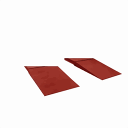 Zeige Details für 4 Rampen aus lackiertem Stahl - IC190R-1 Bild von 4 Rampen aus lackiertem Stahl - IC190R-1