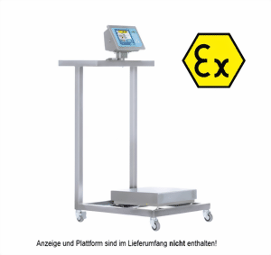 Bild von Niedriges fahrbares Edelstahl-Untergestell TB60IEX-1