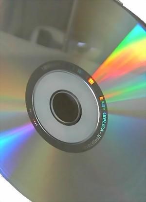 Bild von POS-Software auf CD mit Kabel